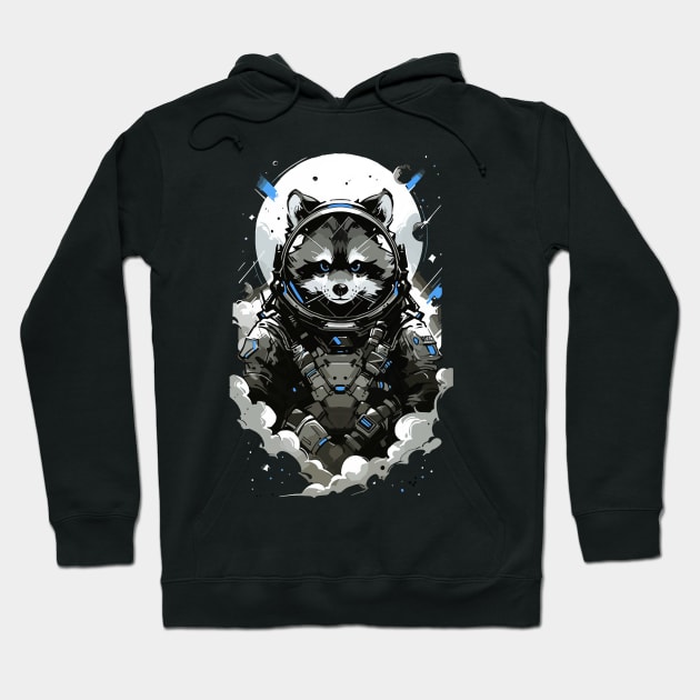 Lunar Attunement Raccoon Hoodie by Cooncore